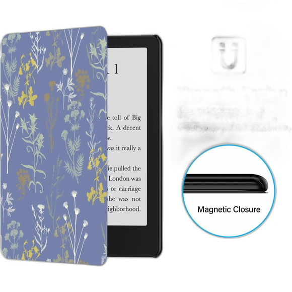 NIP Ayotu Kindle Folding Case 10th Gen 2019, PU Leather Cover Auto Wake/Sleep - Picture 4 of 5